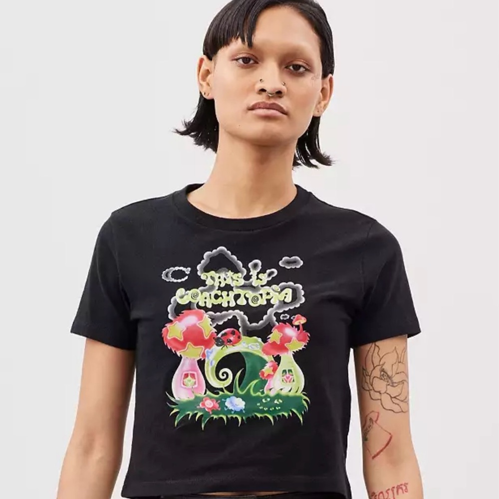 Coachtopia Cropped Tee This is Coachtopia